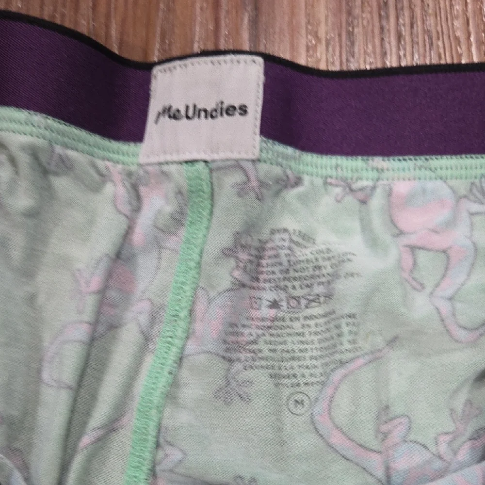 MeUndies Purple and Gray Boxer Briefs - Picture 7 of 8